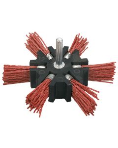 Szczotka ścierna miotełkowa z trzpieniem 100 mm 62H720