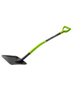 Łopata, metalowy trzonek, plastikowy uchwyt 15G012