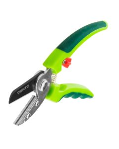 Sekator ogrodowy kowadełkowy 190 mm, średnica cięcia 10 mm 15G201