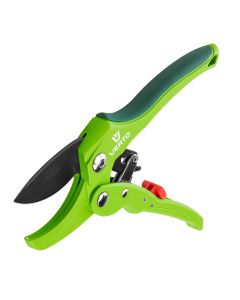 Sekator ogrodowy kowadełkowy z grzechotką, średnica cięcia 20 mm 15G205