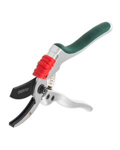 Sekator ogrodowy kowadełowy 195 mm, aluminiowy, średnica cięcia 18 mm 15G207