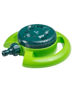 Zraszacz ogrodowy, 8- funkcyjny, plastikowy (ABS), pakowany na karcie 15G780