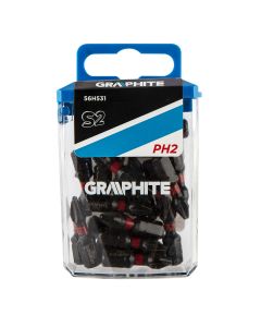 Bity udarowe PH2 x 25 mm, 20 szt. 56H531