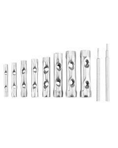 Klucze rurowe 6-22 mm, zestaw 10 szt. 35D193