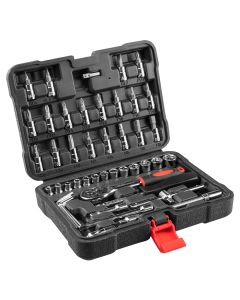Zestaw kluczy nasadowych 1/4" 49 szt. 38D570