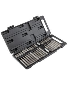 Końcówki wkrętakowe Spline, Torx, sześciokątne, zestaw 40 szt. 39D377