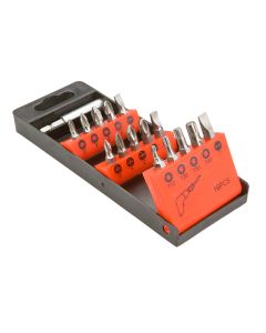 Końcówki wkrętakowe z uchwytem, zestaw 16 szt. 39D383