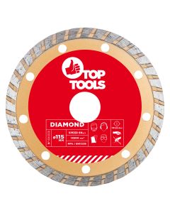Tarcza diamentowa 115 x 22.2 mm, turbo 61H335