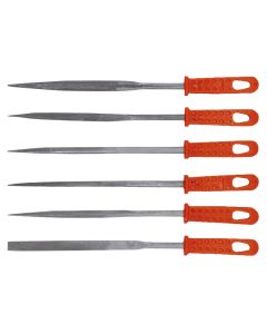 Pilniki iglaki do metalu, zestaw 6 szt. 06A025