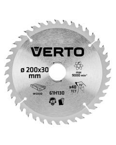 Tarcza do pilarki, widiowa, 200 x 30 mm, 40 zębów 61H130