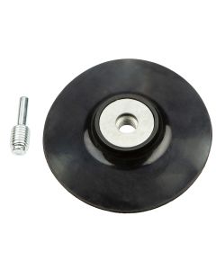 Tarcza elastyczna z rzepem 125 mm x M14 + trzpień 55H928