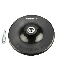 Tarcza elastyczna z rzepem 150 mm x M14 + trzpień 55H929