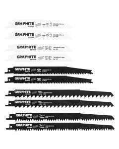 Brzeszczoty do piły szablastej, HCS/BIM, zestaw 10 szt. 56H049