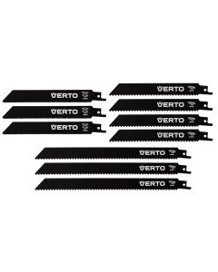 Brzeszczoty do piły szablastej, HCS, zestaw 10 szt. 64H130