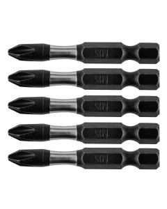Bity udarowe S2, 50 mm, PH2, 5 szt. 09-576