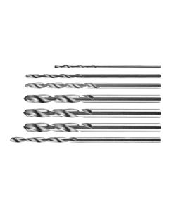 Wiertła precyzyjne 0.8-3.2 mm, zestaw 7 szt. 55H075