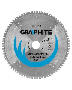 Tarcza do pilarki, widiowa, 254 x 30 mm, 80 zębów, uniwersalna 55H548