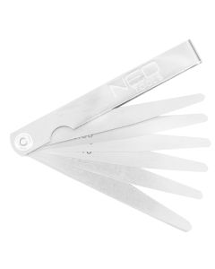 Szczelinomierz 20 listków (0.05 - 1.0 mm) 65MN/stal nierdzewna 11-191