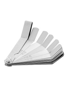 Szczelinomierz 16 listków odgiętych (0.127 - 0.508mm) 65MN/stal nierdzewna 11-192