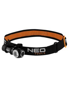 Latarka czołowa akumulatorowa 600 lm USB magnetyczne ładowanie CREE XPG3 LED 99-027