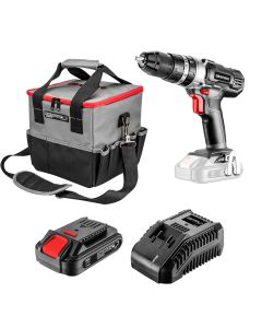Zestaw E+: wiertarko-wkrętarka 58G010, torba 58G015, ładowarka 58G002, akumulator 58G001 58G015-SET