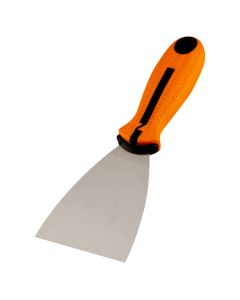 Szpachla malarska 75 mm, stal nierdzewna, dwukomponentowy uchwyt 50-355