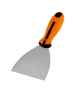 Szpachla malarska 100 mm, stal nierdzewna, dwukomponentowy uchwyt 50-356