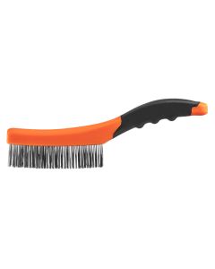 Szczotka druciana, drut stalowy, 4x16 rzędów 39-010