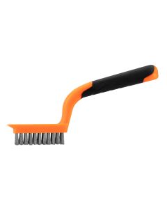 Szczotka druciana, drut nierdzewny, 5x11 rzędów 39-051