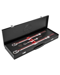 Klucze dynamometryczne M4K, zestaw 3 szt., metalowa kaseta 08-840