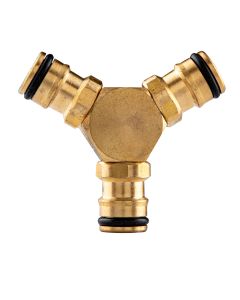 Rozdzielacz typu Y, mosiężny 15-748