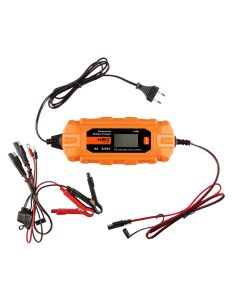 Prostownik automatyczny 4A/70W, 3-120Ah, do akumulatorów kwasowych / AGM / GEL 11-891