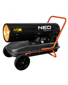 Nagrzewnica olejowa 30kW, zbiornik 38l, kółka 90-081