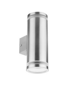 Lampa zewnętrzna podwójna silver 99-083