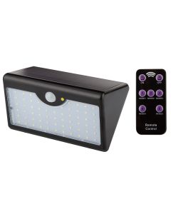 Lampa solarna ścienna + pilot SMD LED 900 lm 99-091