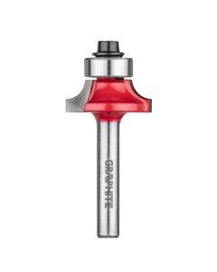 Frez kształtowy z łożyskiem, zaokrąglający, HM, 22.5 x 9 mm, trzpień 6 mm 56H222