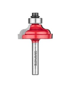 Frez kształtowy z łożyskiem, zaokrąglający, HM, 32 x 12.9 mm, trzpień 6 mm 56H227