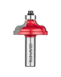 Frez kształtowy z łożyskiem, zaokrąglający, HM, 38.6 x 15.9 mm, trzpień 12 mm 56H229