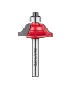 Frez kształtowy z łożyskiem, ozdobny, HM, 28.6 x 11.7 mm, trzpień 6 mm 56H232