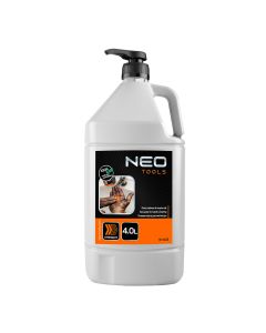 Żelowa, pomarańczowa, pasta do mycia rąk, do usuwania trudnych zabrudzeń - butelka 4 litry z pompką 10-402