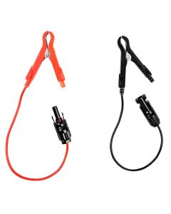 Przewody podłączeniowe "krokodylki" 30 cm 90-146