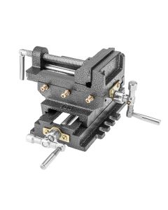 Imadło maszynowe krzyżowe dwuosiowe 100 mm 35-035