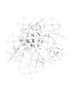 Krzyżyki dystansowe z kółkiem 4.0 mm, 100 szt. 61-117