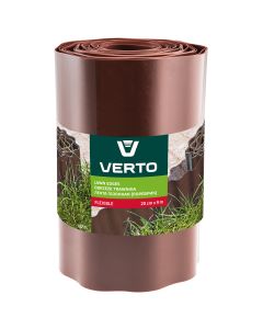 Obrzeże do trawników 20 cm x 9 m, brązowe 15G515