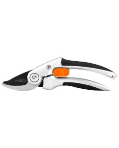 Sekator by-pass 210 mm, zakres do 20 mm, aluminiowy, uchwyt pokryty gumą TPR 15-212