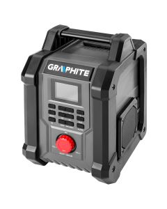 Radio budowlane akumulatorowo-sieciowe Graphite Energy+ 18V, bez akumulatora 58GE128