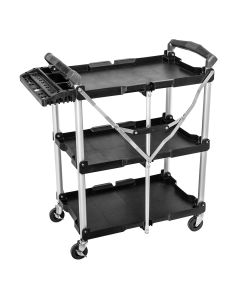 Wózek składany 75 kg z organizerem 84-404