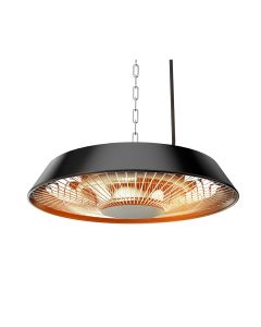 Promiennik sufitowy 1500W, aluminiowy, bez pilota, włącznik, element grzejny halogen lamp, IP44 90-037