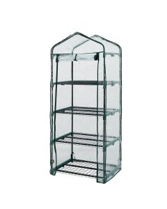 Szklarnia 69 x 49 x 160 cm, folia PVC, metalowa konstrukcja 15-901