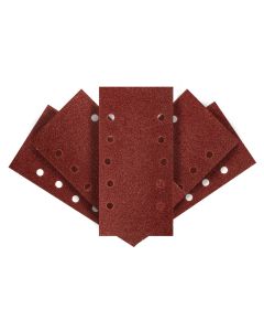 Papier ścierny na rzep 115 x 230 mm, K40, 5 szt., z otworami 54H001